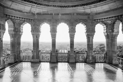 Low angle view of historical building