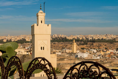 Buildings in city