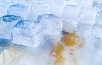 Ice cubes background, ice cube texture or background it makes me feel fresh and feel good.