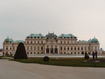 Facade of historical building