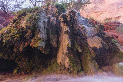 Rocks on rock formation