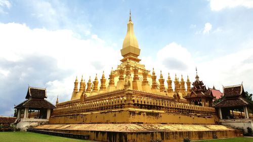 Low angle view of cathedral against sky