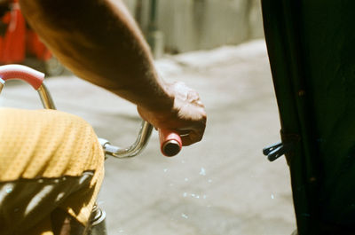 Pedicab or padyak driver in the philippines 