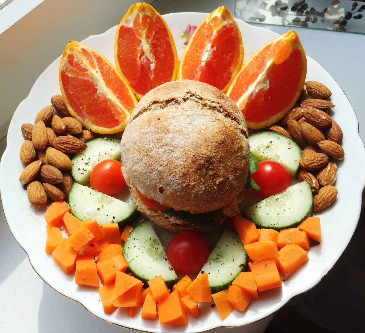 CLOSE-UP OF SERVED IN PLATE