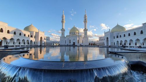 Panoramic view of  mosque against sky