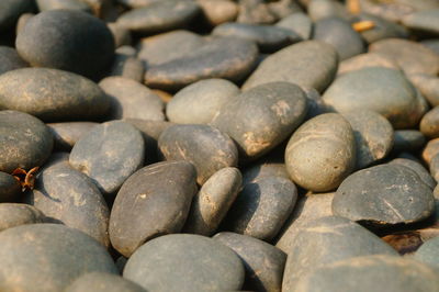 Full frame shot of stones