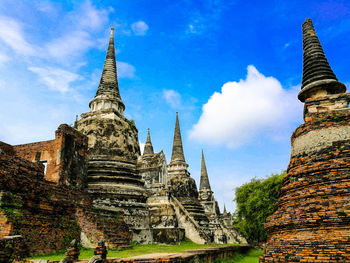 Temple against sky