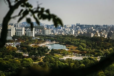 River with buildings in background