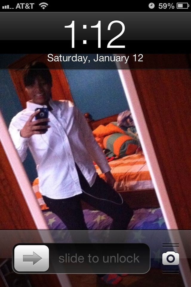 My birthday was on the clock the day of my birthday.! 