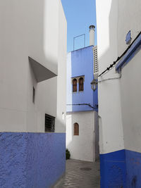 White washed buildings in the old medina of asilah