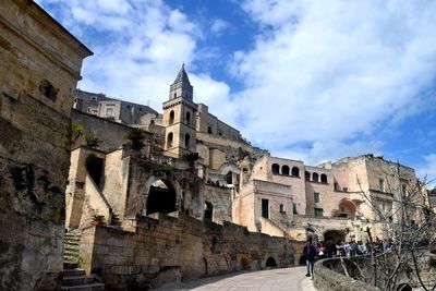 View of historic buildings against sky