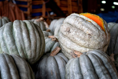 Close-up of vegetables for sale in market