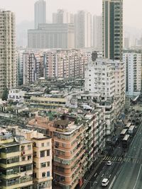 Aerial view of cityscape