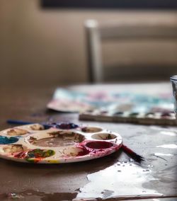 Close-up of food in plate