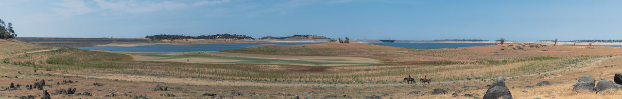 Panoramic view of landscape against sky