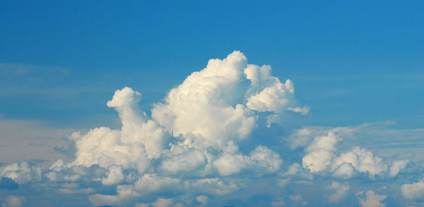 Low angle view of clouds in sky