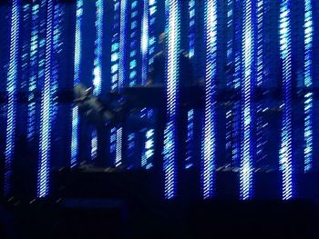 Full frame shot of blue wall