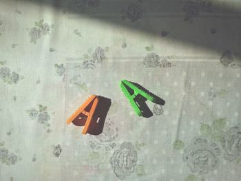 Close-up of food on table