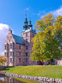 View of historic building against sky