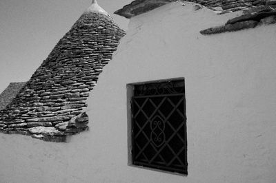 Low angle view of historical building