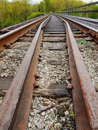 Railroad track