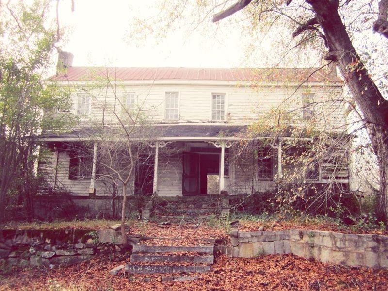 architecture, built structure, building exterior, house, window, tree, residential structure, residential building, abandoned, plant, wall - building feature, old, day, building, growth, no people, outdoors, ivy, damaged, brick wall