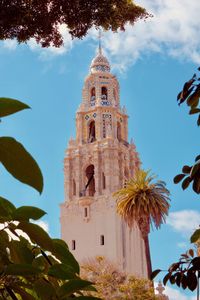 Low angle view of historical building against sky