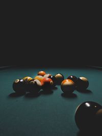 Close-up of balls on table