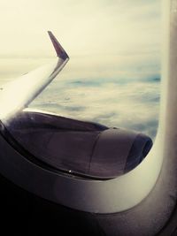 Cropped image of airplane