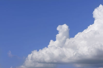 Low angle view of clouds in sky