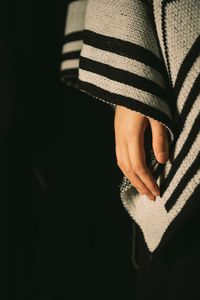 Low section of woman standing on floor