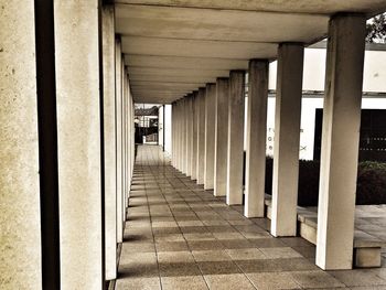 Corridor of building