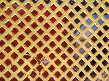 Full frame shot of built structure