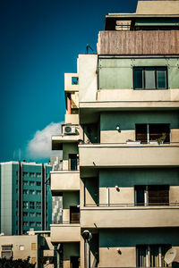 Low angle view of building against sky