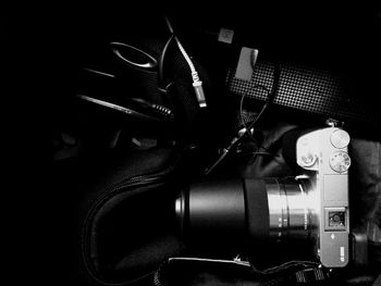 Close-up of electric fan