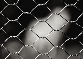 Full frame shot of chainlink fence