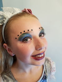 Girls halloween makeup