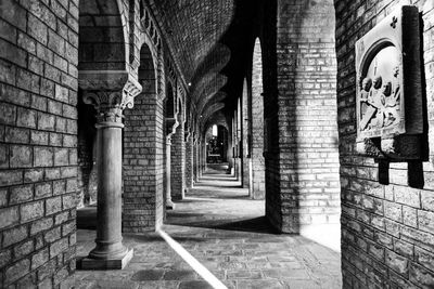 Corridor in royal monastery of santa maria de guadalupe