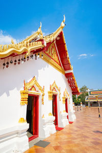 View of temple building