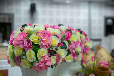 Close-up of pink roses