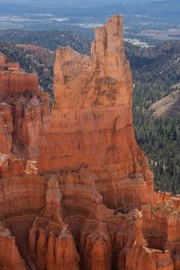 Scenic view of rock formation