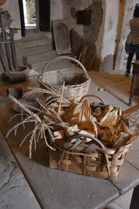 View of damaged building