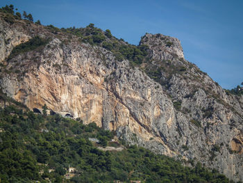 Scenic view of mountain against sky