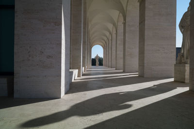 Corridor of building