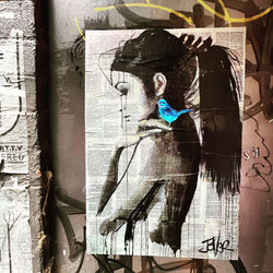 Graffiti on wall