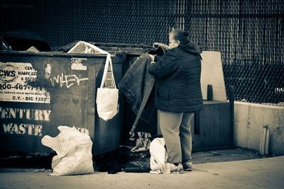 Two men on the ground