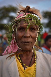 Portrait of a smiling woman