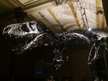 Close-up of illuminated lights