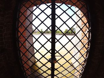 Close-up view of window