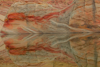 Full frame shot of rock formation